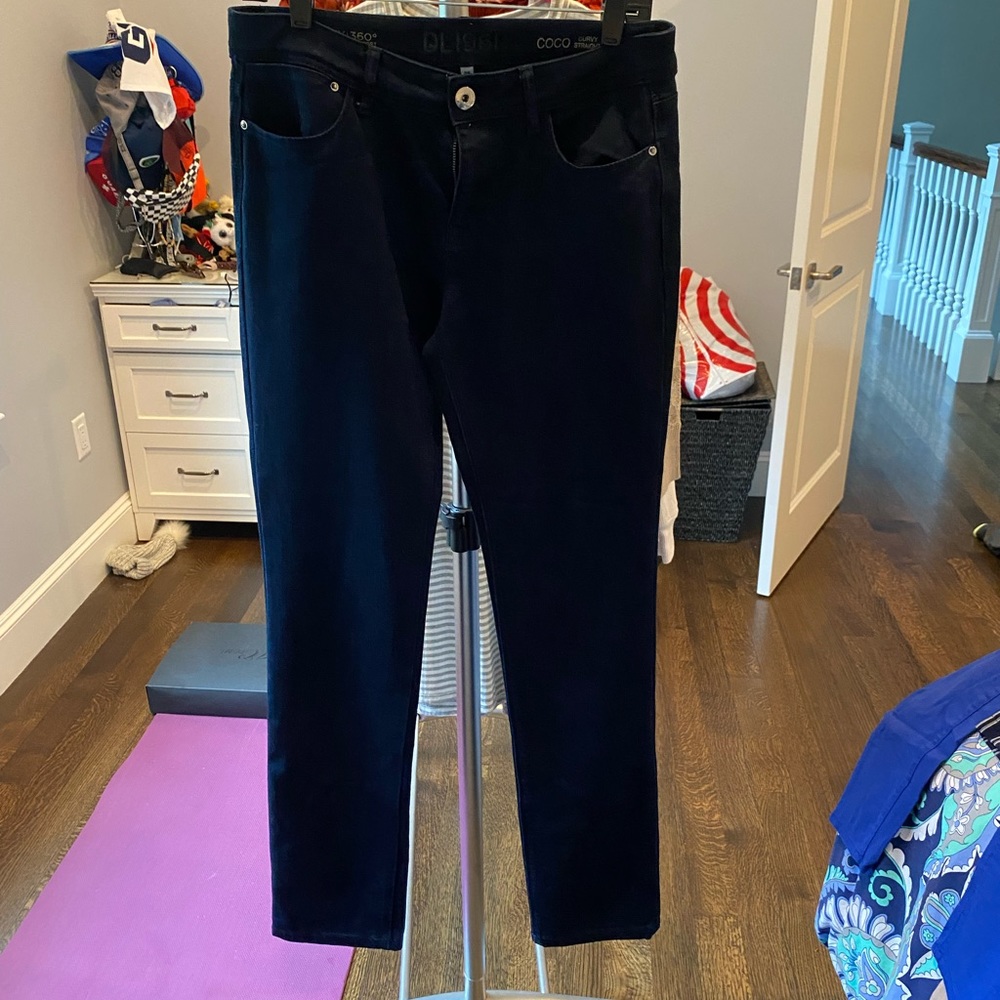 Straight leg jeans